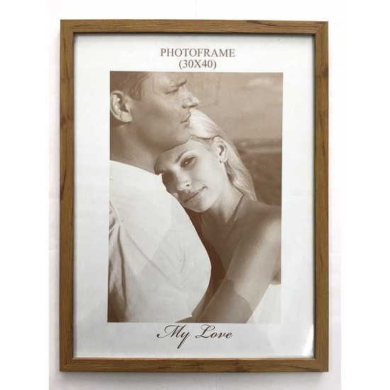 Рамка 30*40 Світле дерево