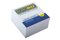 Блок білого паперу для нотаток 90х90х50мм., склеєний. BM.2214