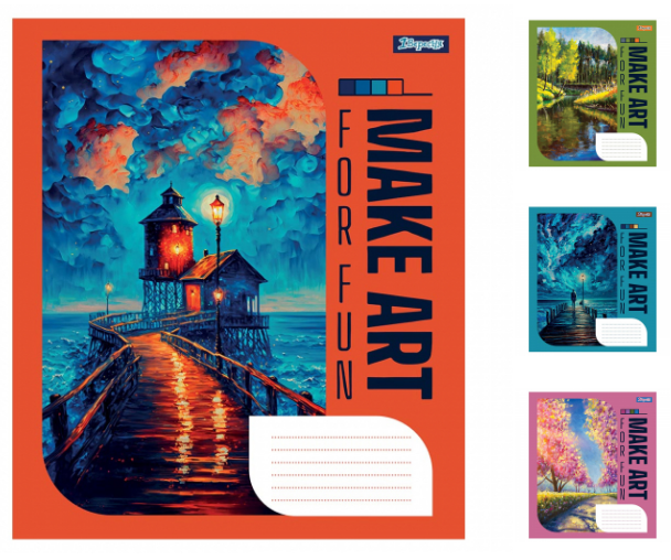 Зошит 18арк клітинка 1 Вересня 766566 Make art