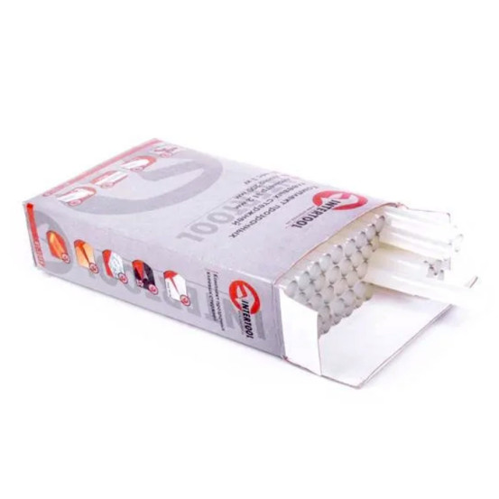 Стрижні клейові 11,2х200мм, прозорі (уп-1кг-50шт) Intertool