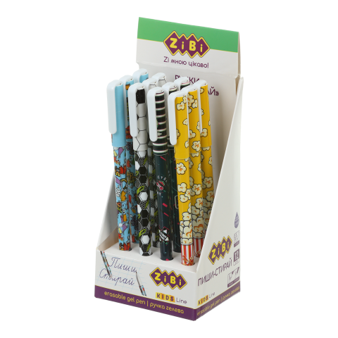 Ручка гелева пиши-стирай KIDS Line, синя  ZB.2211-99 для хлопчиків