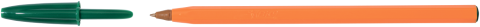 Ручка кулькова BIC "Orange", зелена 0,7мм