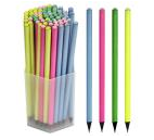 Олівець графітний HB, корпус з чорного дерева перламутр. зі стразами KS2605