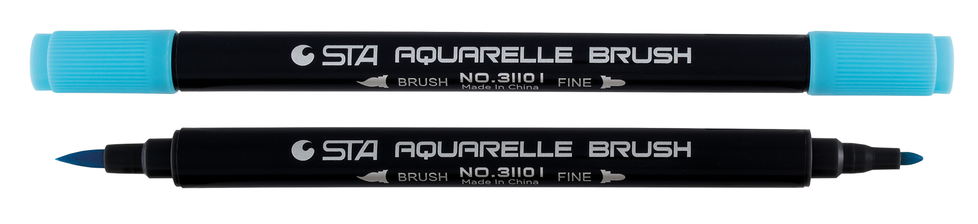 Маркер акварельний STA 3110 I 2-3 мм, небесно синій STA3110I-27