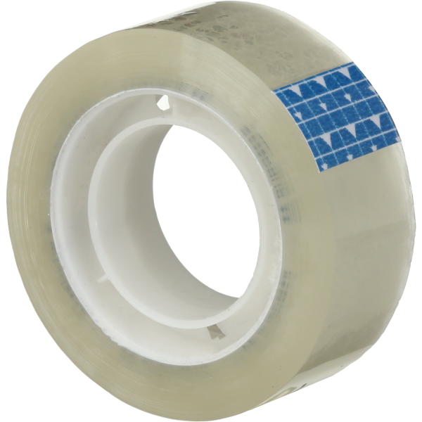 Клейка стрічка канцелярська 18мм х 30м, прозора BM.7153-01