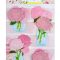 Набір декортивних 3D стікерів 100*150 мм "Квіти2" 741298
