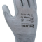 Рукавички трикотажні з поліуретановим покриттям, неповний облив, сірі, розмір 8 Долоні