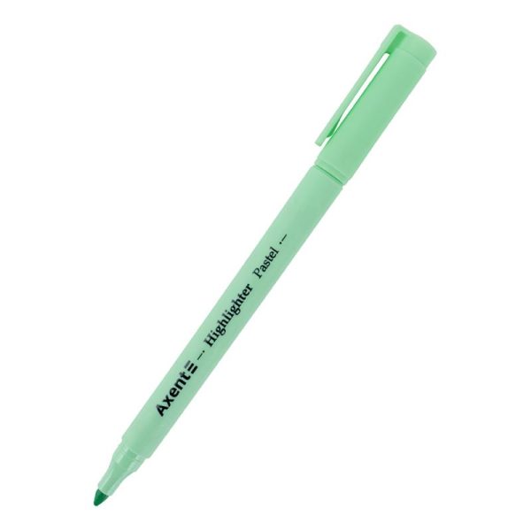 Маркер текстовый 2-4 мм Axent Highlighter Pastel мятный,  2533-18-A