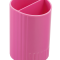 Стакан для ручок круглий на два відділення, рожевий ZB.3000-10