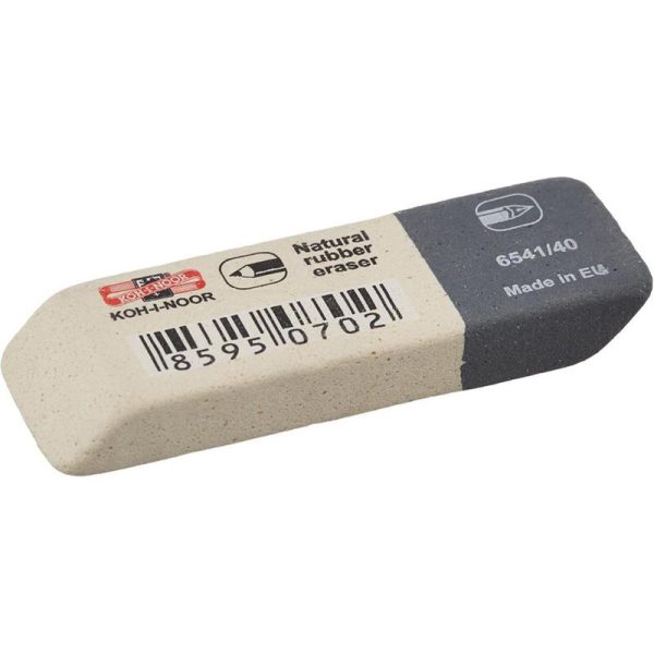 Гумка Koh-i-Noor Sun pearl, біло-сіра 6541/40