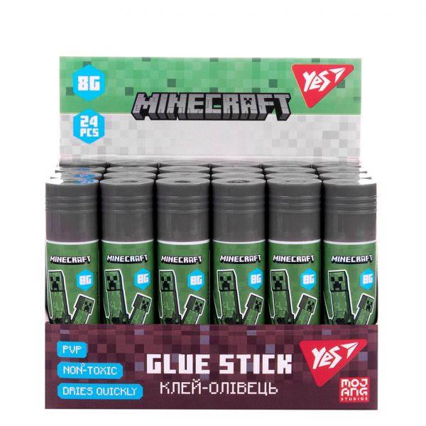 Клей-олівець Yes 8г PVP Minecraft 320303
