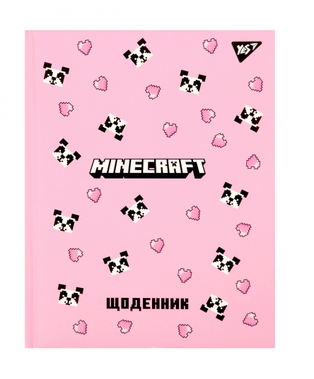 Щоденник шкільний YES твердий Minecraft Spring, А5, 40 аркушів 911658