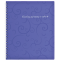 Зошит на пруж. Barocco В5, 80 арк, кл., фіолетовий, пласт.обкл. BM.2419-607