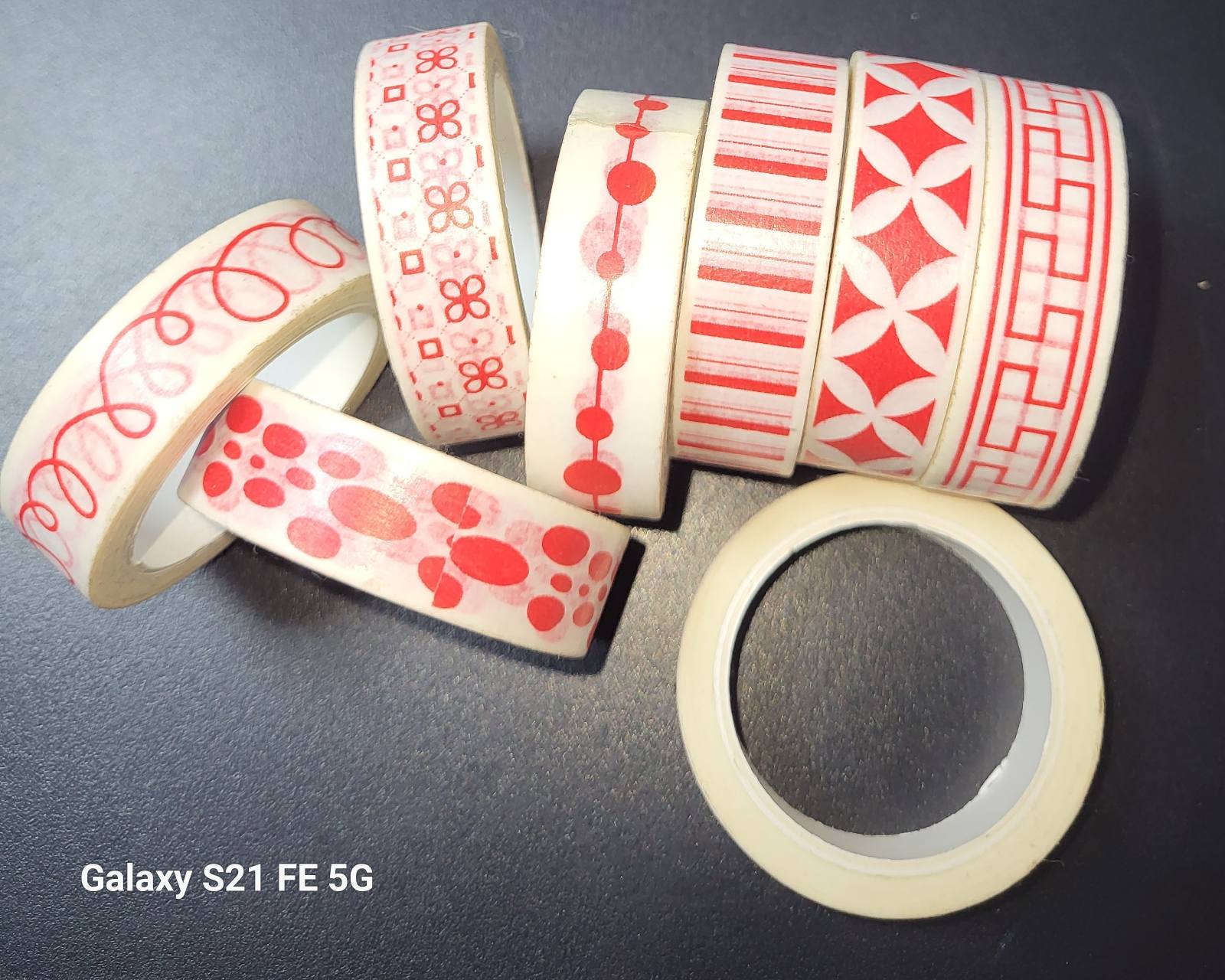 Скотч декоративний 1,5м*10м паперовий мікс  3549