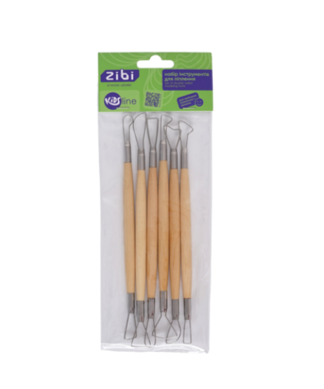 Набір стеків-петель для ліплення, 6 шт, двосторонні, KIDS Line ZB.6982