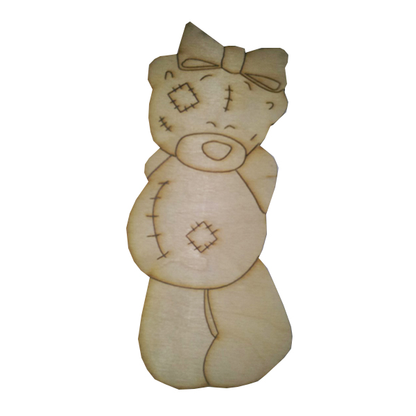 Фигурка из фанеры 0,4 Мишка MY TO YOU  7*17 см 740218