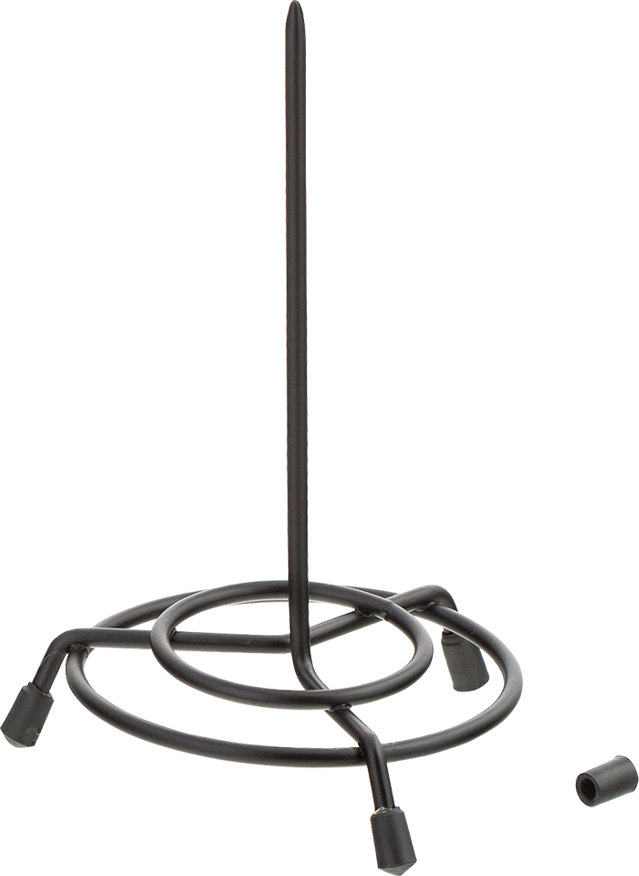 Спиця для паперів Buromax BM.6280-01 150*80 мм чорна металева