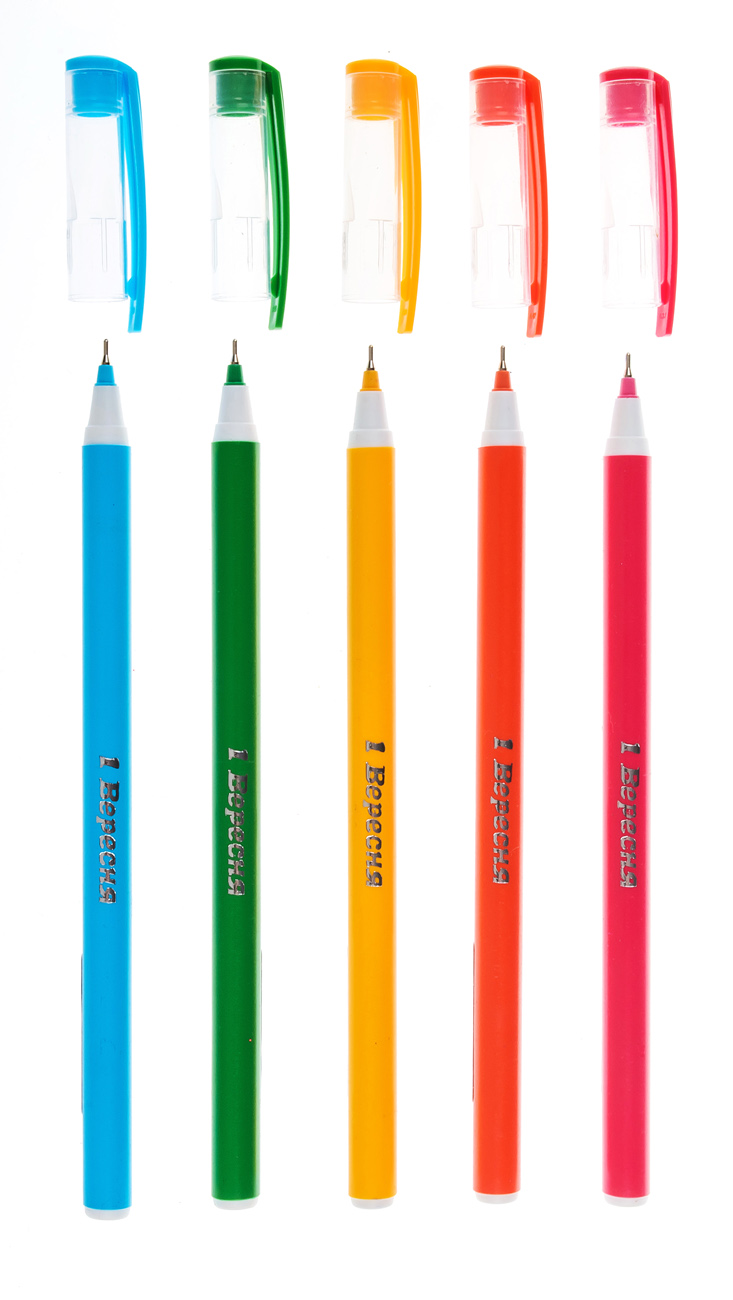 Ручка масляна кулькова 1Вересня "1441" синя 411832