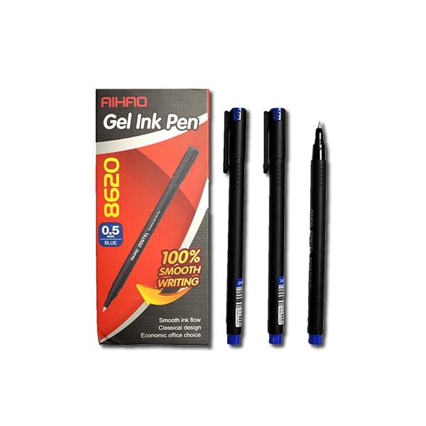 Ручка гелева Aihao синя, АН-8620