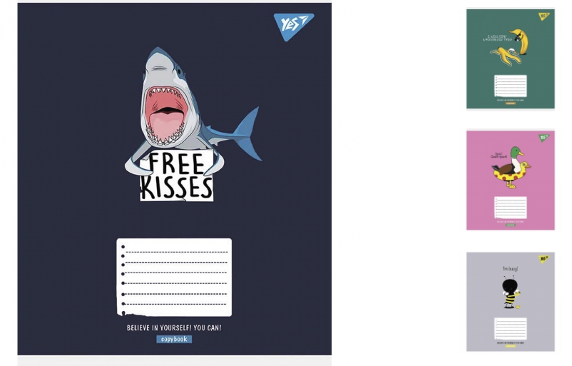 Зошит А5/18 кл. Yes Believe in yourself, зошит учнів.766578