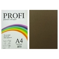 Папір кольоровий А4 Profi темно-коричневий 80 г/м2 арк, 41678