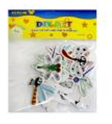 Наліпки EVA кольрові, 5гр. Бабки 11107