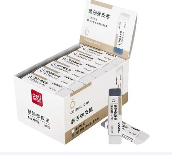 Гумка Deli клиновидна каучук 71115