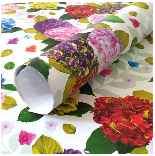 Папір подарунковий № 143 Гортензії 133561