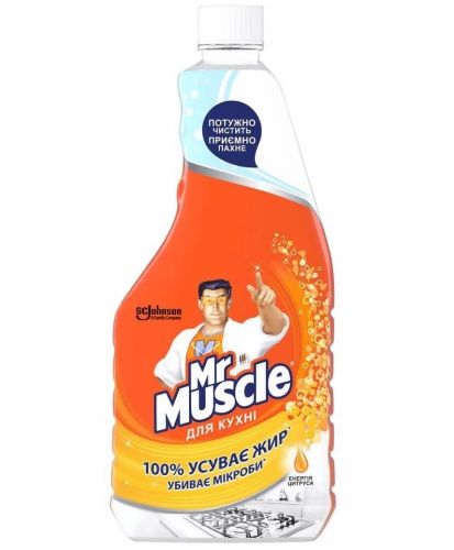 Миючий засіб для кухні 500мл Mr. Muscle запаска