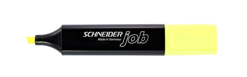 Маркер текстовий SCHNEIDER JOB 150, жовтий S1505