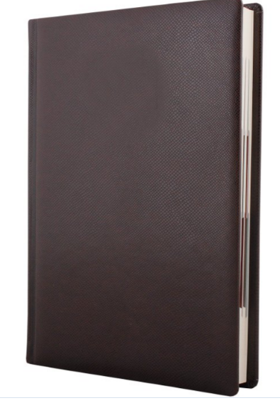 Щоденник недатований Cabinet, А5, "Lizard", темно-коричневий O25467-43