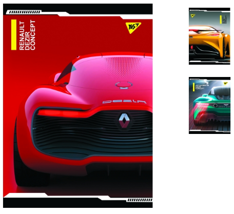 Зошит 36арк лінія YES 766428 Dezir concept