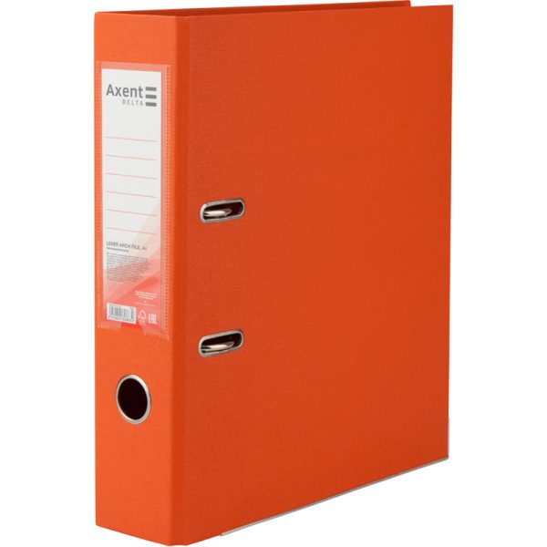 Реєстратор А4 75 мм Delta помаранчевий, D1712-09C