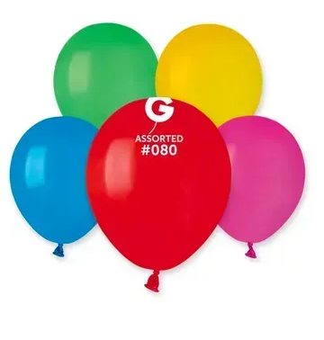 Кульки повітряні 3' асорті пастель Gemar  (8 см) 1шт 00441