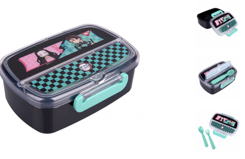 Контeйнер Yes "Demon Slayer" 750 мл, з приладдям 708275