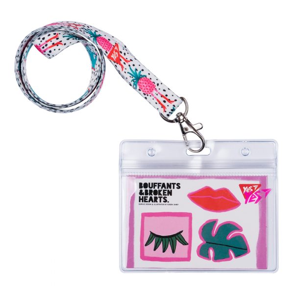 Бейдж YES на стрічці “Tropic Party”, прінт (Уцінка)