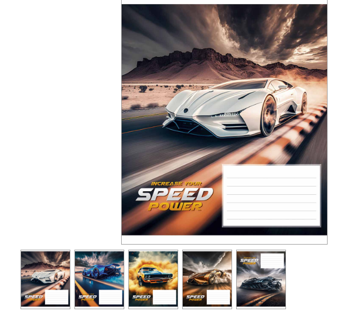 Зошит 24арк., у клітинку, ВД-лак,024-3297K  Star