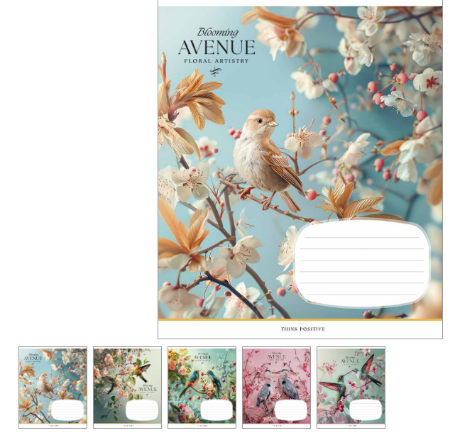 Зошит , 24арк., у клітинку, ВД-лак 024-3553K  Star