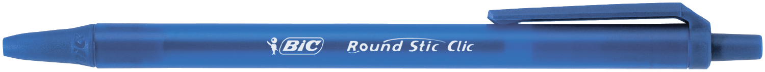 Ручка кулькова автоматична Bic Раунд Стик Клик синя, bc926376
