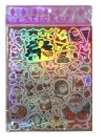 Наліпка пластикова лазерна 17,5*23,5см. Новорічна, QQSS097