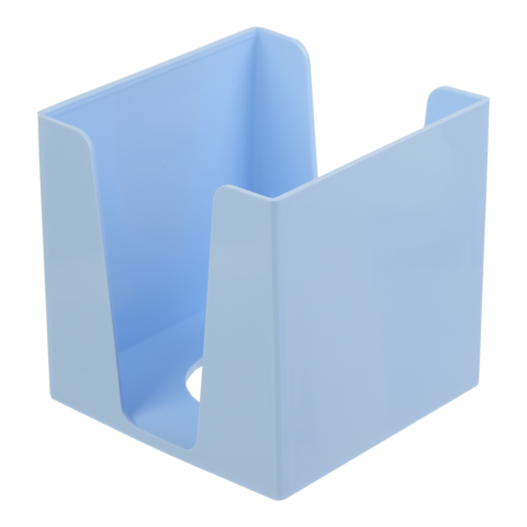 Бокс для паперу 90х90х90мм блакитний