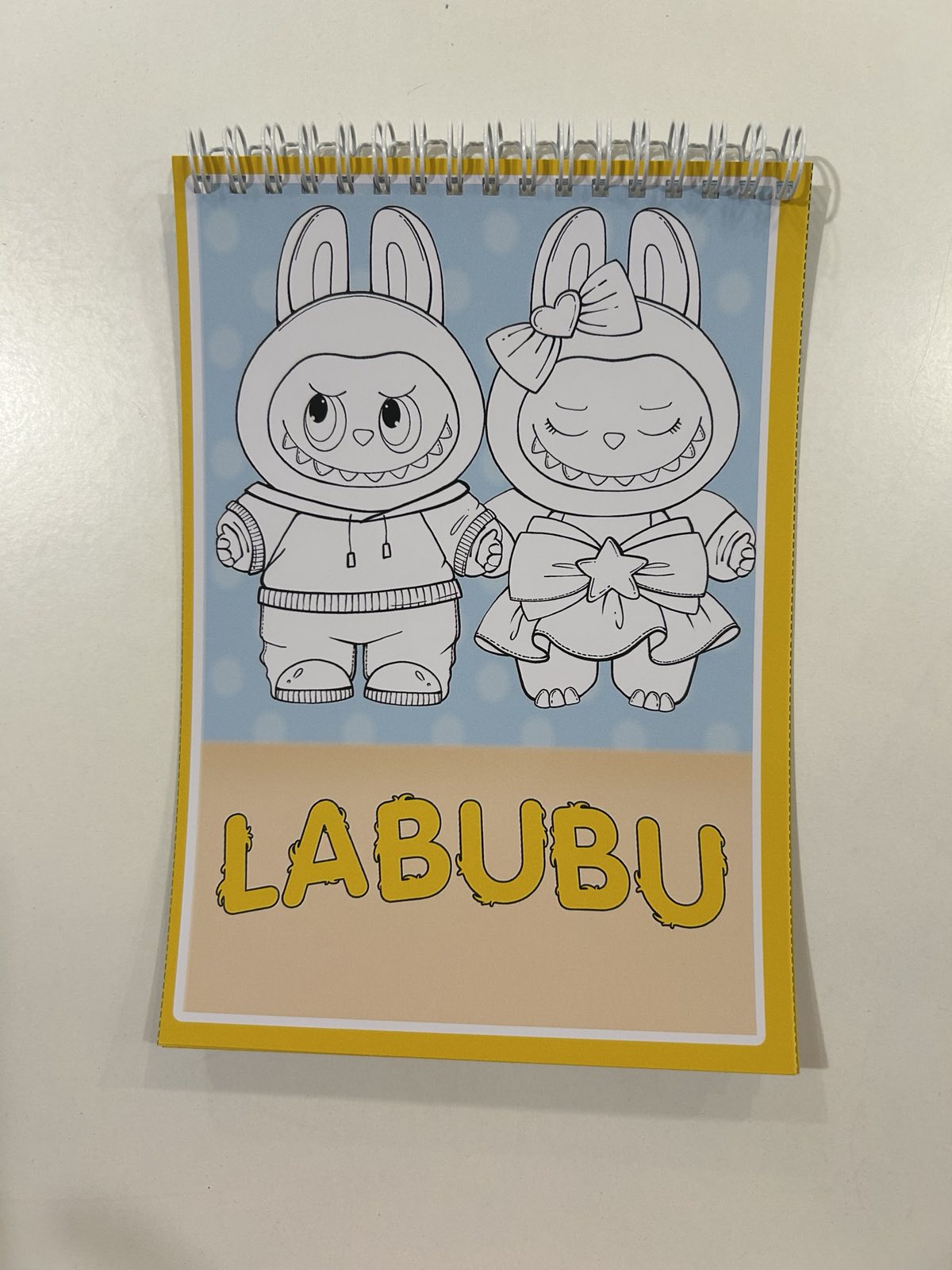 Розмальовка LABUBU, А5, 6 аркушів,арт. 101017