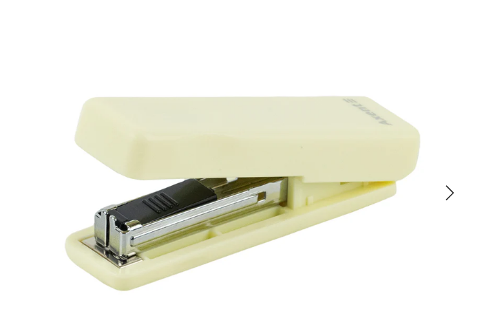 Степлер канцелярський №10/5 Axent MINI 4910-08-A, пластиковий, 10 аркушів, Pastelini, жовтий