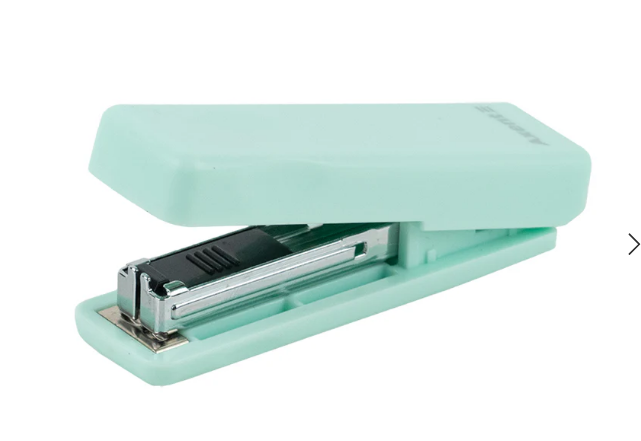 Степлер канцелярський №10/5 Axent MINI 4910-18-A, пластиковий, 10 аркушів, Pastelini, м'ятний