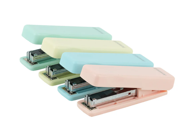Степлер канцелярський №10/5 Axent MINI 4910-09-A, пластиковий, 10 аркушів, Pastelini, неом'ятний