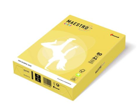 Папір  А4 щ. 160 MC Color Trend 1арк  ZG34 лимоно-жовтий