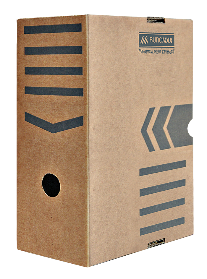Бокс для архівації документів 150мм, JOBMAX, крафт ВМ.3262-34