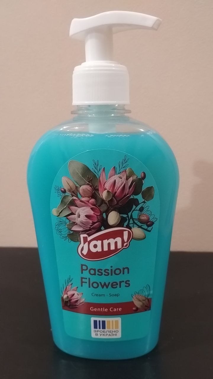 JAM! Крем-мило Passion Flovers з гліцерином 325г