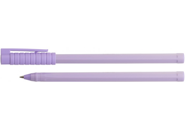 Ручка кулькова OPTIMA O15695 HYPE 0,7 mm. Корпус асорті пастель, пише синім