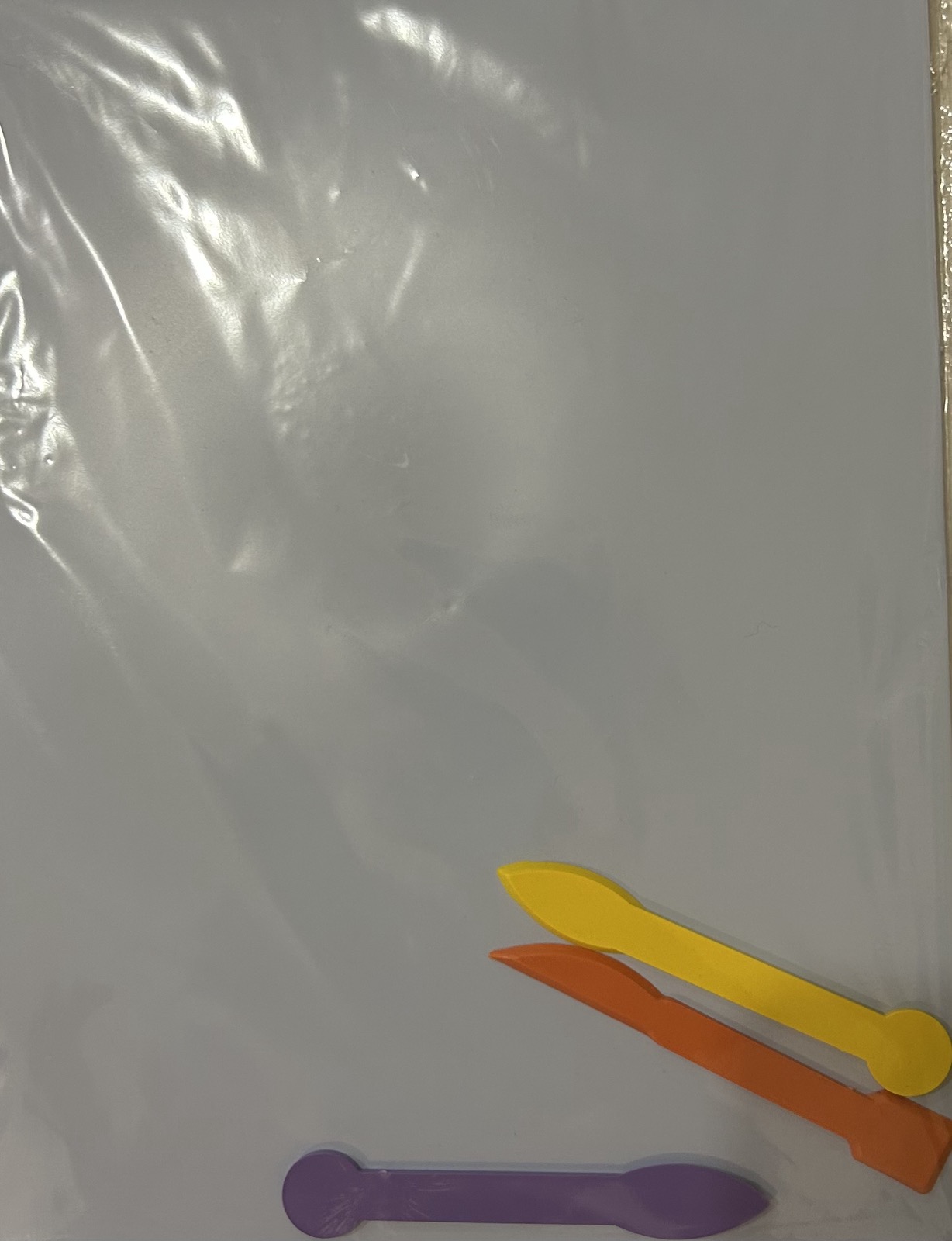 Дощечка для пластиліна, 3 стека, світло синій ZB.6910-02